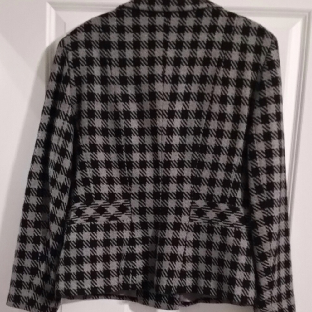 Vintage Bill Blass Houndstooth suit Size 16 - Picture 4 of 8